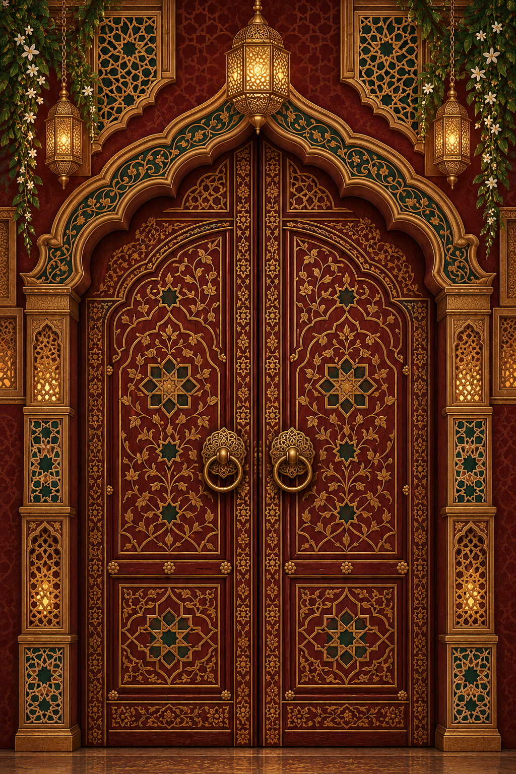 Royal Palace · Save the Date invitation artwork